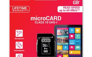 8GB microSD kaart