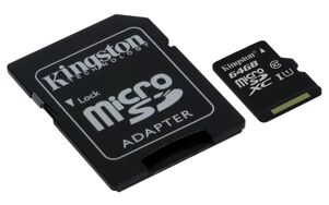 64GB microSD XC kaart