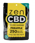 Zen CBD Gummy Pineapple 10 PACK (250mg)